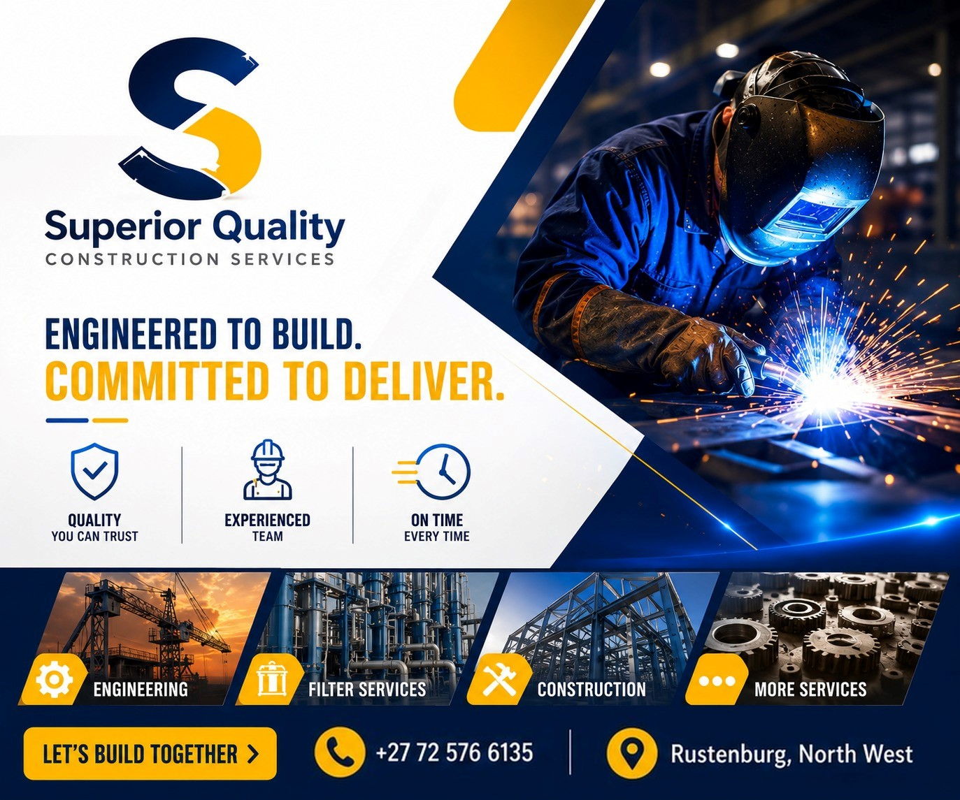 Superior Quality Construction Services classified banner
